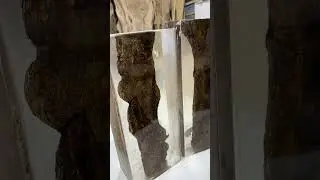 Пень в эпоксидной смоле  #reels