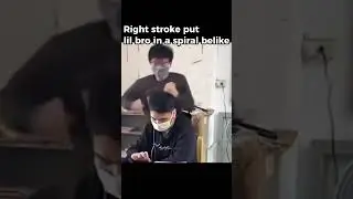 Meanwhile in China：Right Strock Put Lil Bro In Spiral Belike#chinameme #epicfails #unexpected