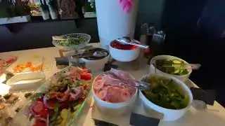 #Mykonos: Myconian Imperial - main restaurant breakfast food display.