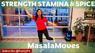Dance Meets Intensity | MasalaMoves by FunityFit | Bollywood Dance Workout To Lose Weight | New Song