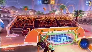 Rocket league - Making people Forfeit is fun!!
