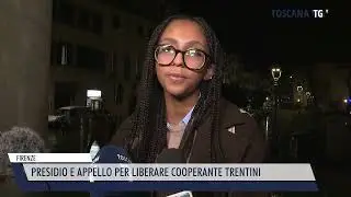 2025-12-17 FIRENZE - PRESIDIO E APPELLO PER LIBERARE COOPERANTE TRENTINI