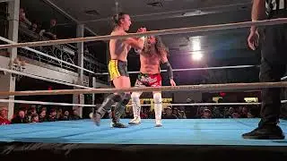 Clip of jay blast vs aaron uno at hamilton pro wrestling (2/7/25)