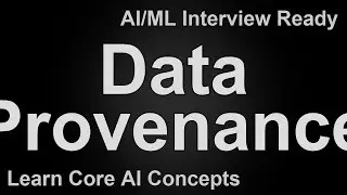 Data Provenance Explained in 60 Seconds | Tracking Data Origins in AI Systems