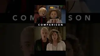 Lego Buffy - Spike and Joyce vs Angel 😂 #buffy #btvs #lego #blender #animation