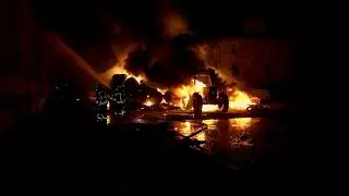 Zierenberg: Feuerwehr schützt Stall vor Flammen 25.03.2017