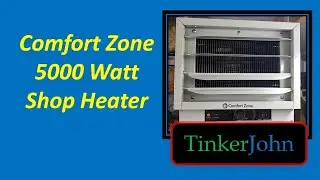Comfort Zone 5000 Watt Shop/Garage Heater #shoptips