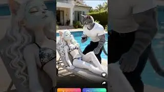 How to kissing cat each other