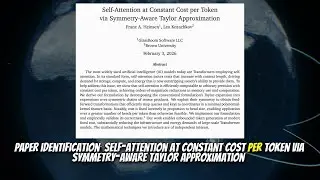 Self-Attention at Constant Cost per Token via Symmetry-Aware Taylor Approximation (Jan 2026)