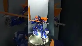 RE 1/100 Efreet Custom (Clear Color) - 360&deg; Spin #Shorts #Gunpla