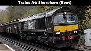 Trains and Tones At: Shoreham (Kent) [Inc: F1 Dopplers, Class 153 Test Train & Much More) 11/11/2025