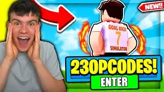 ALL *23* NEW SECRET OP CODES In Roblox Goal Kick Simulator Codes!
