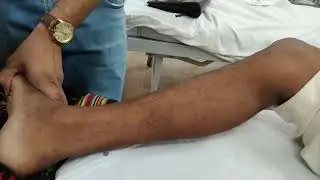 Ankle Reflex(Absent, 2+, 3+)U must know How Absent Ref: vibration is differ from Reflex contraction.