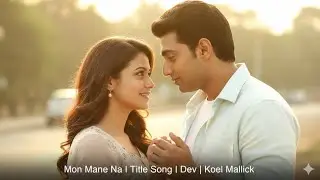 Mon Mane Na I Title Song I Dev | Koel Mallick | ZubeenGarg I June Banerjee I Jeet Gannguli5