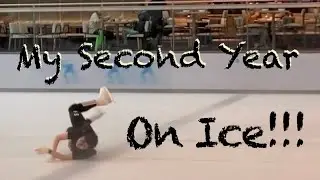 My Second Year On Ice!!! Adult Figure Skating Two Years Progress | Struggle with One Foot Spin