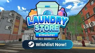 Laundry Store Simulator - Early Access Teaser