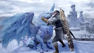 MH Rise Sunbreak - Velkhana Palamute Costume (Link On Pinned Comment) Free Title Update 4