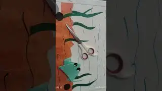 #DIY # origami craft of water animals #made by Tanishka #for school project