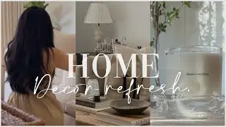 HOME DECOR | SUMMER REFRESH | DECOR IDEAS!