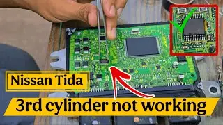 Nissan Tida ECM Repair,ignition coil misfire solution. 