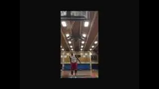 Ricardo Maxwell post work of the second workout
