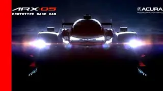 Acura ARX-05 Prototype Race Car