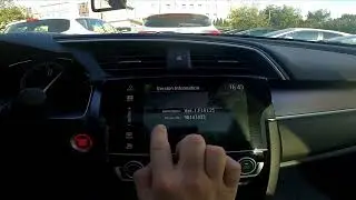 Как проверить версию программного обеспечения или обновить его в Honda Civic X (2017&ndash;2021)
