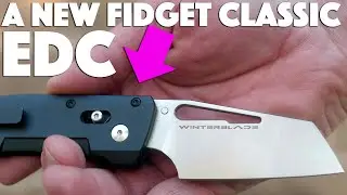 Новый популярный нож для повседневного ношения Fidget. Обзор Winter Blade Co Severn.