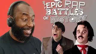 Stephen King Vs. Edgar Allan Poe | Epic Rap Battle Reaction