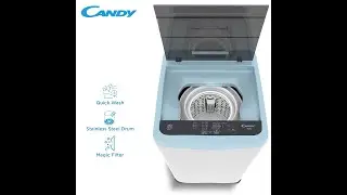 Candy Washing Machine top loaded fully automatic 6 5 Kg unboxing first impression