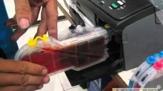 TUTORIAL PEMASANGAN MCISS BROTHER DCP-J125 CARTRIDGE LC39.mp4
