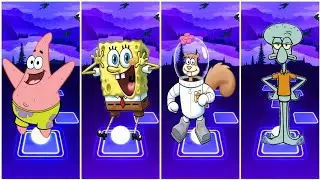 Patrick Star 🆚️ SpongeBob 🆚️ Sandy Cheeks 🆚️ Squidward  - Coffin Dance Song #cover 