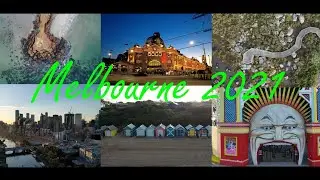 Australia 4K Cinematic Drone & Gimbal Camera Video | Melbourne 2021 | DJI Mavic 2 Pro & Pocket2メルボルン