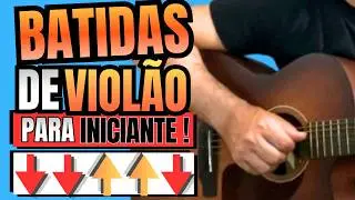Batidas de Violão para Iniciantes: Toque Sua Primeira Música Agora