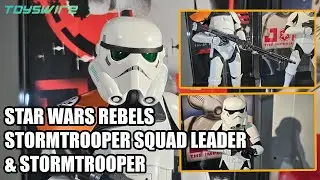 【4K Preview】Hono Studio Star Wars Rebels Stormtrooper (HS08) & Stormtrooper Squad Leader (HS09)