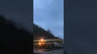 M653 rolls through Wagner Ky as daylight fades