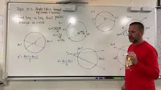 Angles & Arcs formed by Secants and Chords