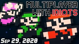 [SimpleFlips] Super Mario Maker 2: Multiplayer w/ Murkus, Roanin50, & Network50 [Sep 29, 2020]
