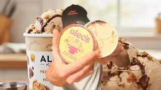 🍯🥜 НОВЫЙ обзор мороженого Alec’s Peanut Butter Fudge Honeycomb | Ореховое, сладкое и хрустящее бл...