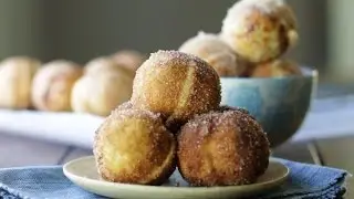 Baked Doughnut Holes Recipe | The Inspired Home