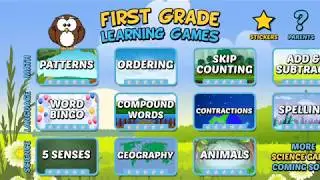 First Grade Learning Games - App Preview