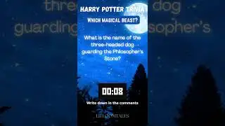 What&rsquo;s the Name of Three-Headed Dog Guarding the Philosopher&rsquo;s Stone | Magical Creature Trivia | #24