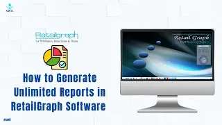 Unlimited Daily Sales, Purchase & Analysis Reports Creation in RetailGraph Software | #Swil