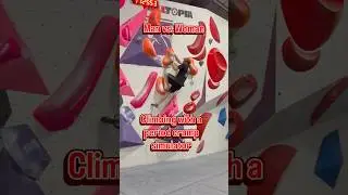 Man vs Woman Period Cramp Simulator Climbing