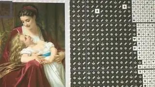 2. Вышивка ЭСТЭ Материнская любовь . Марафон по завершению процесса.