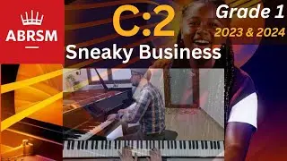 Martha Mier: Sneaky Business | C2 from ABRSM Grade 1 Piano Pieces 2023-2024