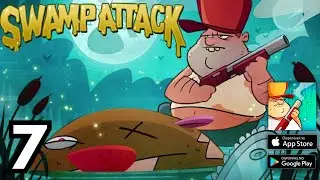 Swamp Attack Gameplay Walkthrough Part 7  ( iOS/Android )