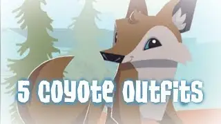 5 COYOTE OUTFITS FOR ANIMAL JAM || Animal Jam 2017