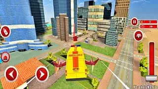Flying Ambulance Rescue Emergency - Car Amublance Driving - Best Android Gameplay