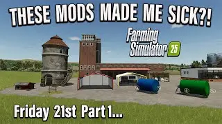 ANOTHER LOAD of NEW MODS! (Pt1) ON FARMING SIMULATOR 25 | PS5 (Review) from 21st Feb 25.